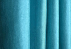 Homecrown Solid Plain Crush Curtains for Windows/Doors – Set of 2, Aqua