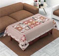 Homecrown Floral Print Polycotton 5 Seater Sofa Cover With Table Cover Set