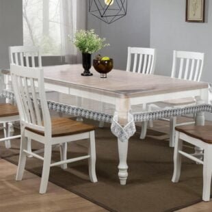 homecrown white lace table cover 1