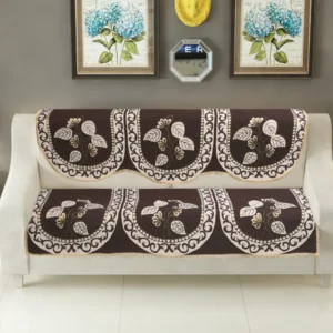 Homecrown brown sofa cover 3 seater